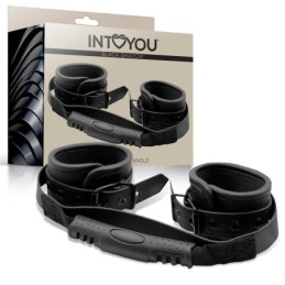 Vegan Leather Cuffs with...