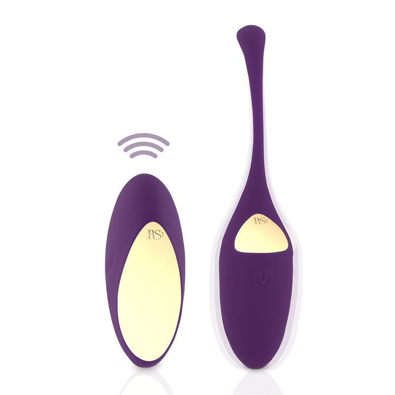 Boule de Kegel avec télécommande Essentials Pulsy Playball violette