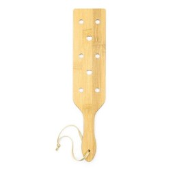 Bamboo Paddle with Hearts...