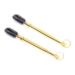 Nipple Clamps Metal Black/Gold