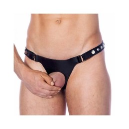 Leather G-String Adjustable...