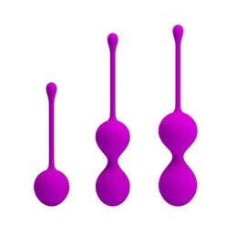 Pack 3 Boules Kegel Rose