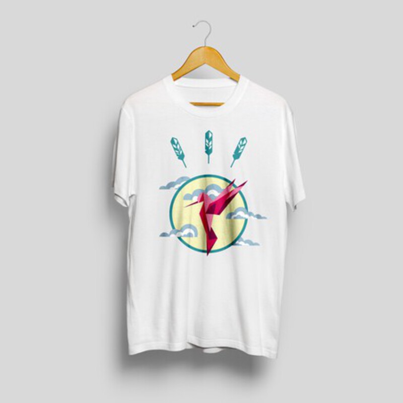 Hummingbird printed t-shirt 2