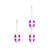 Boules de Kegel ovales Pretty Love violettes