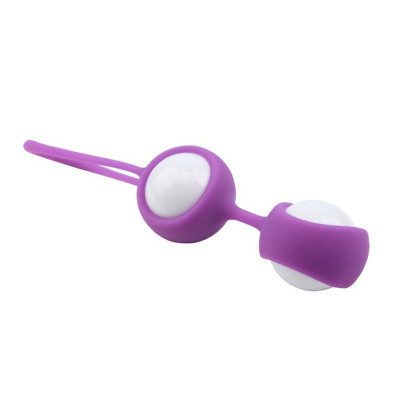 Boules de Geisha MisSweet 17,7 cm Silicone Violet
