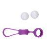 Boules de Geisha MisSweet 17,7 cm Silicone Violet