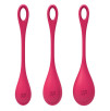 Lot de 3 boules de massage Yoni Power 1 rouge