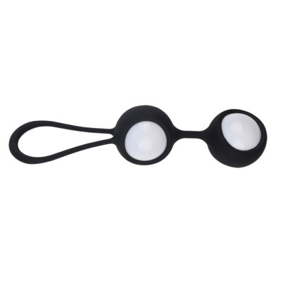 Boules de Geisha MisSweet 17,7 cm Silicone Noir