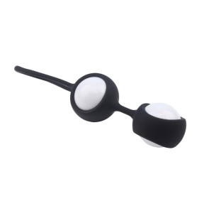 Boules de Geisha MisSweet 17,7 cm Silicone Noir