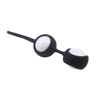Boules de Geisha MisSweet 17,7 cm Silicone Noir