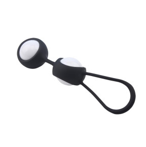 Boules de Geisha MisSweet 17,7 cm Silicone Noir