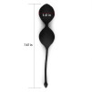 Boules de Kegel lestées iWhizz Luna Noires