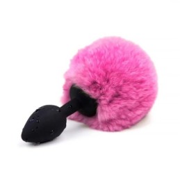 Butt Plug with Pompon Pink...