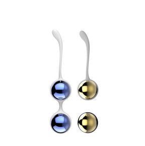 Boules vaginales Yani Dorado dorées et bleues
