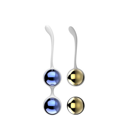 Boules vaginales Yani Dorado dorées et bleues