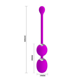 Boules de Kegel vibrantes Willie Youth avec télécommande
